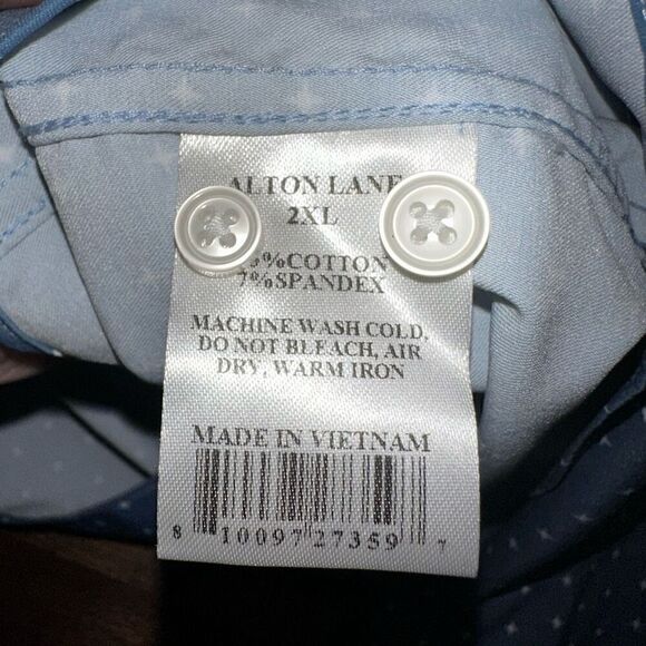 NWT Alton Lane Parker performance Stretch Shirt - Picture 6 of 6